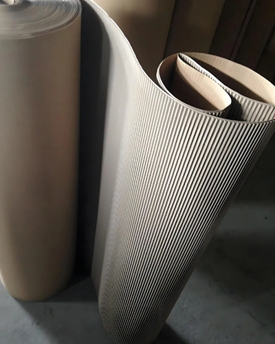 Ligne de production de carton ondulé 2 plis