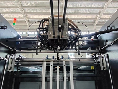 Section d'alimentation des feuilles