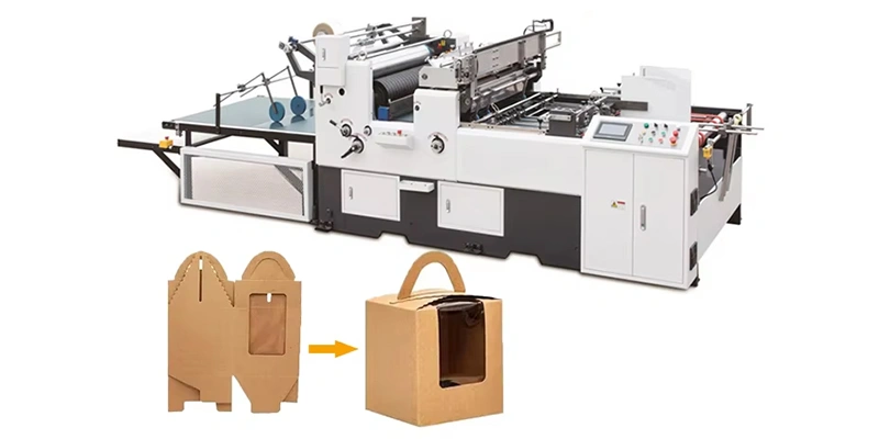 Machine à poser les fenêtres des cartons (Station Window Patcher)