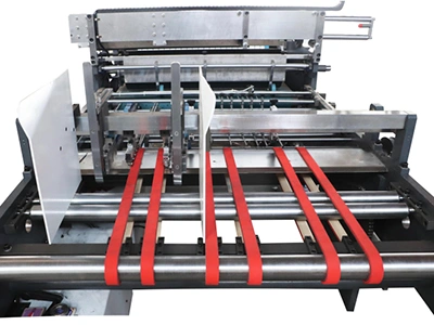 Section d'alimentation des feuilles